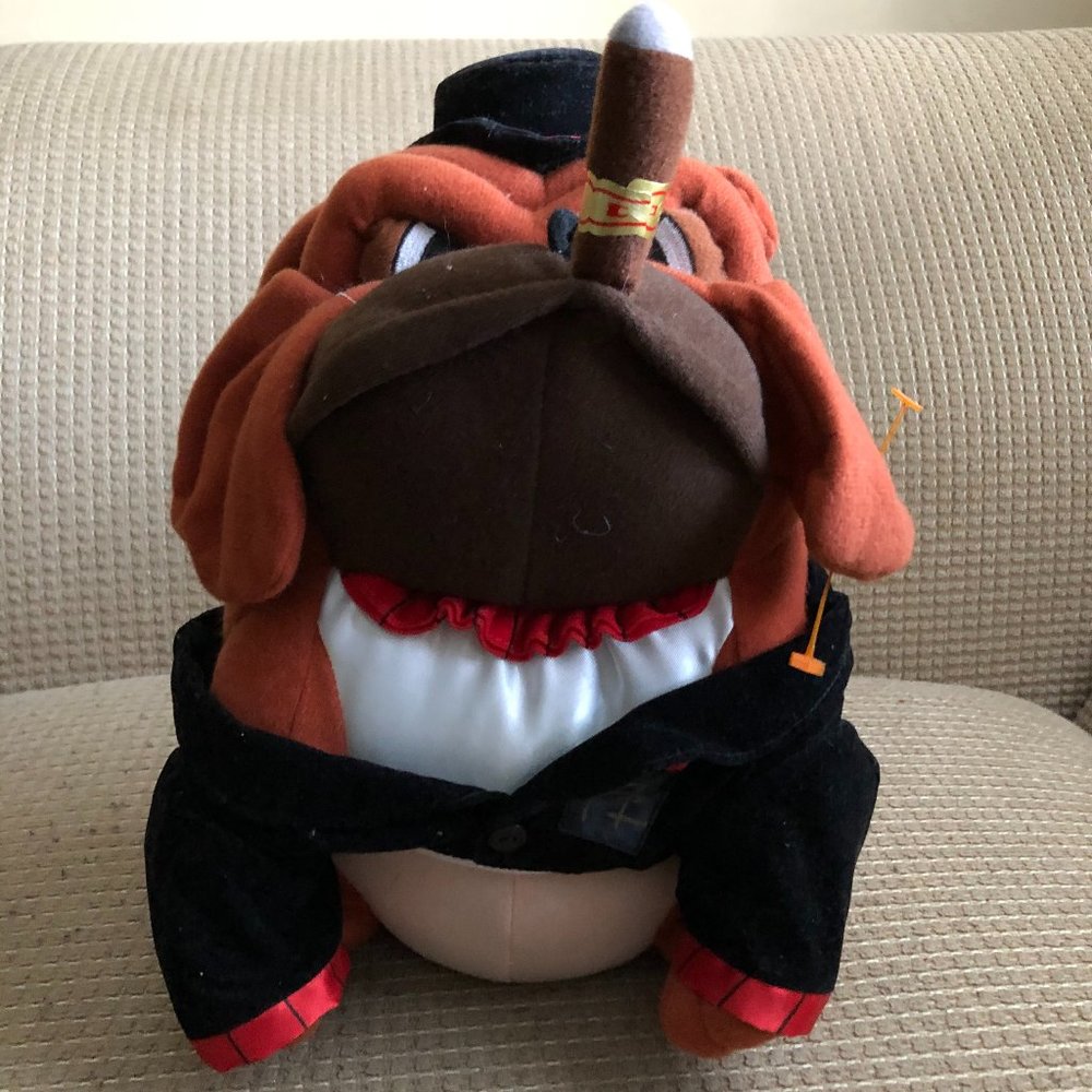 Xonex Cigar Aficionado 12" Plush Bulldog Soft Stuf